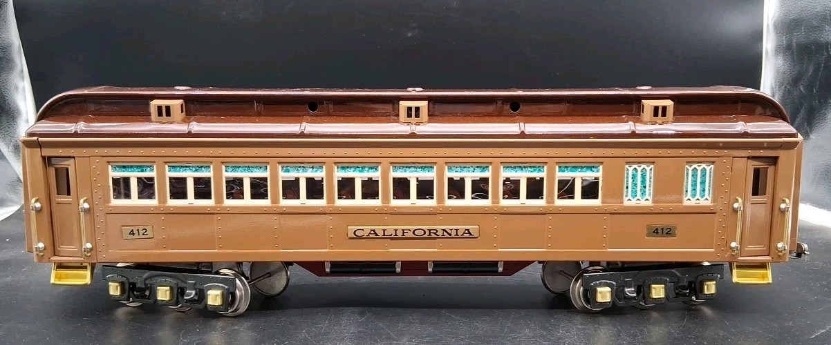 1970s Lionel A Loco with Williams Train State Cars Standard Gauge.
