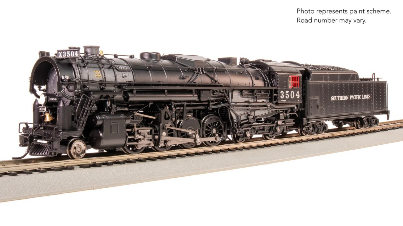 Broadway Limited HO Class 2-8-4 Berkshire Southern Pacific SP #3508 DCC/SND 7902