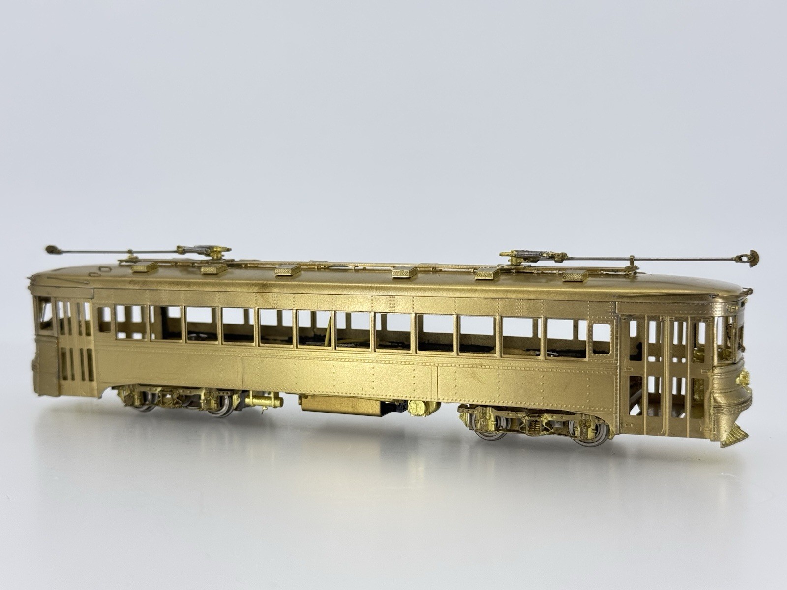 HO Scale MTS Imports Samhongsa Brass PST 80 Series Interurban Trolley Streetcar