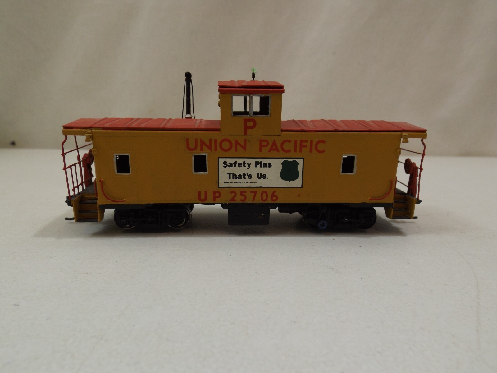 HO Overland brass Union Pacific CA-10 caboose in original box