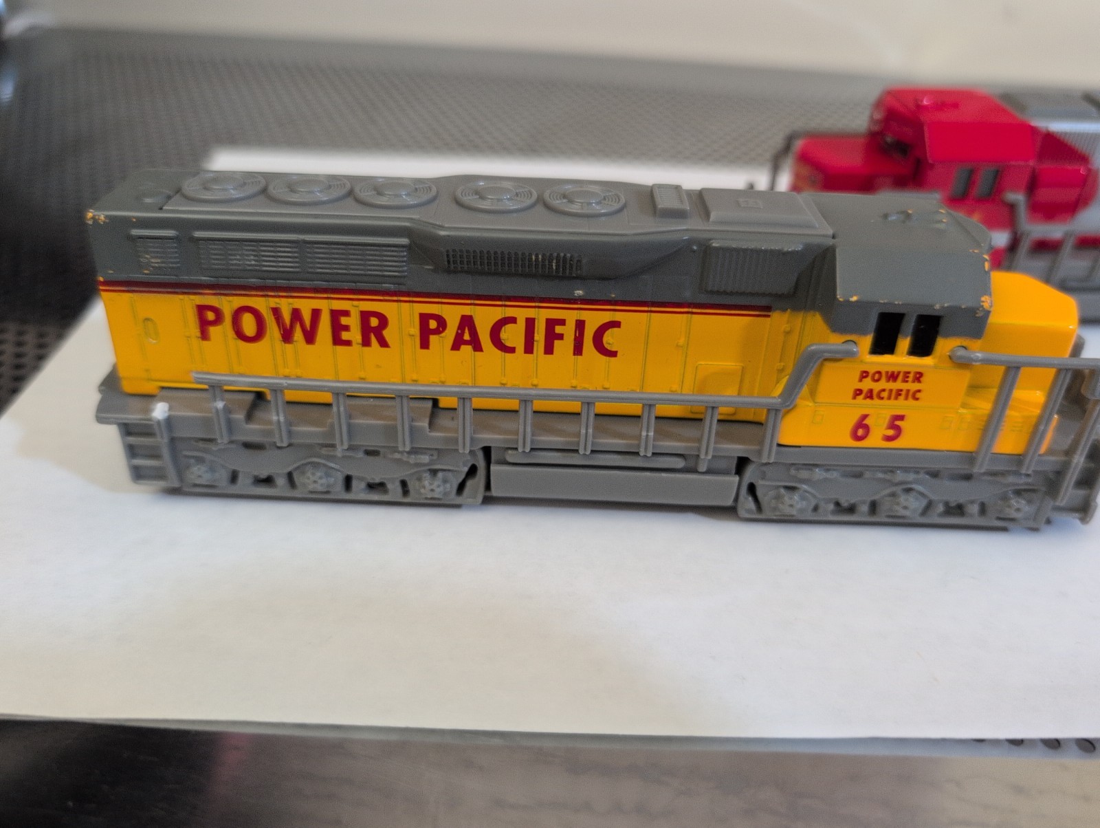 Locomotive Pull Back Power 65 Power Pacific Die Cast, North SOUTHERN. Lot Of 2
