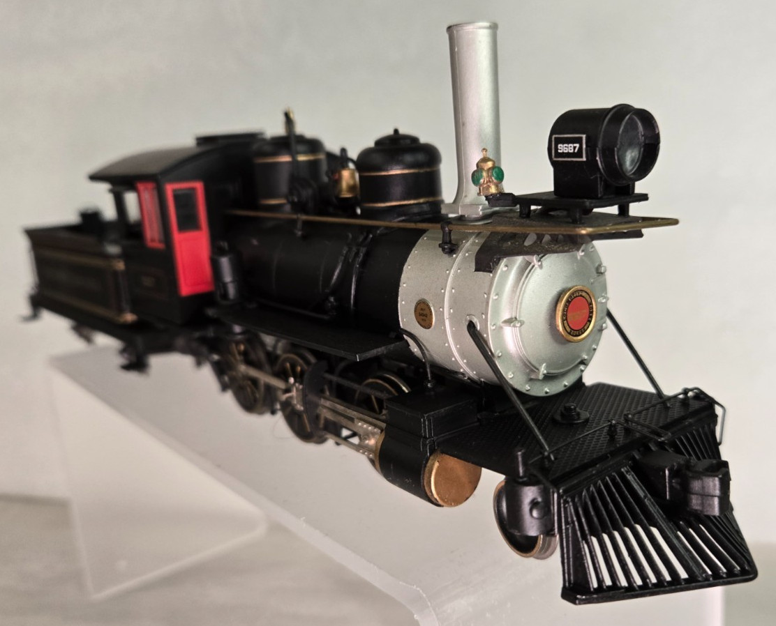 On30 Bachmann Spectrum 25214 2-6-0 Pennsylvania 9687 Steam Locomotive & Tender