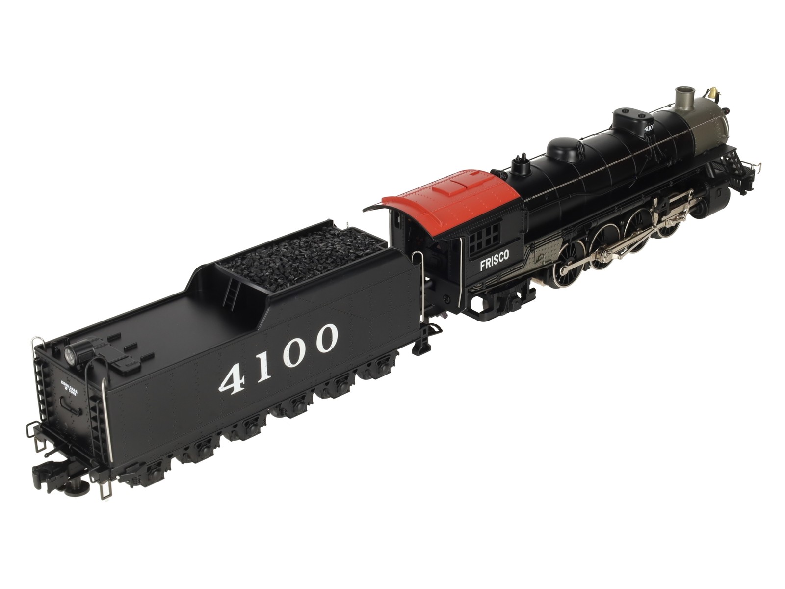 Lionel 6-18030 O Gauge Frisco 2-8-2 Mikado Steam Locomotive & Tender #4100 EX