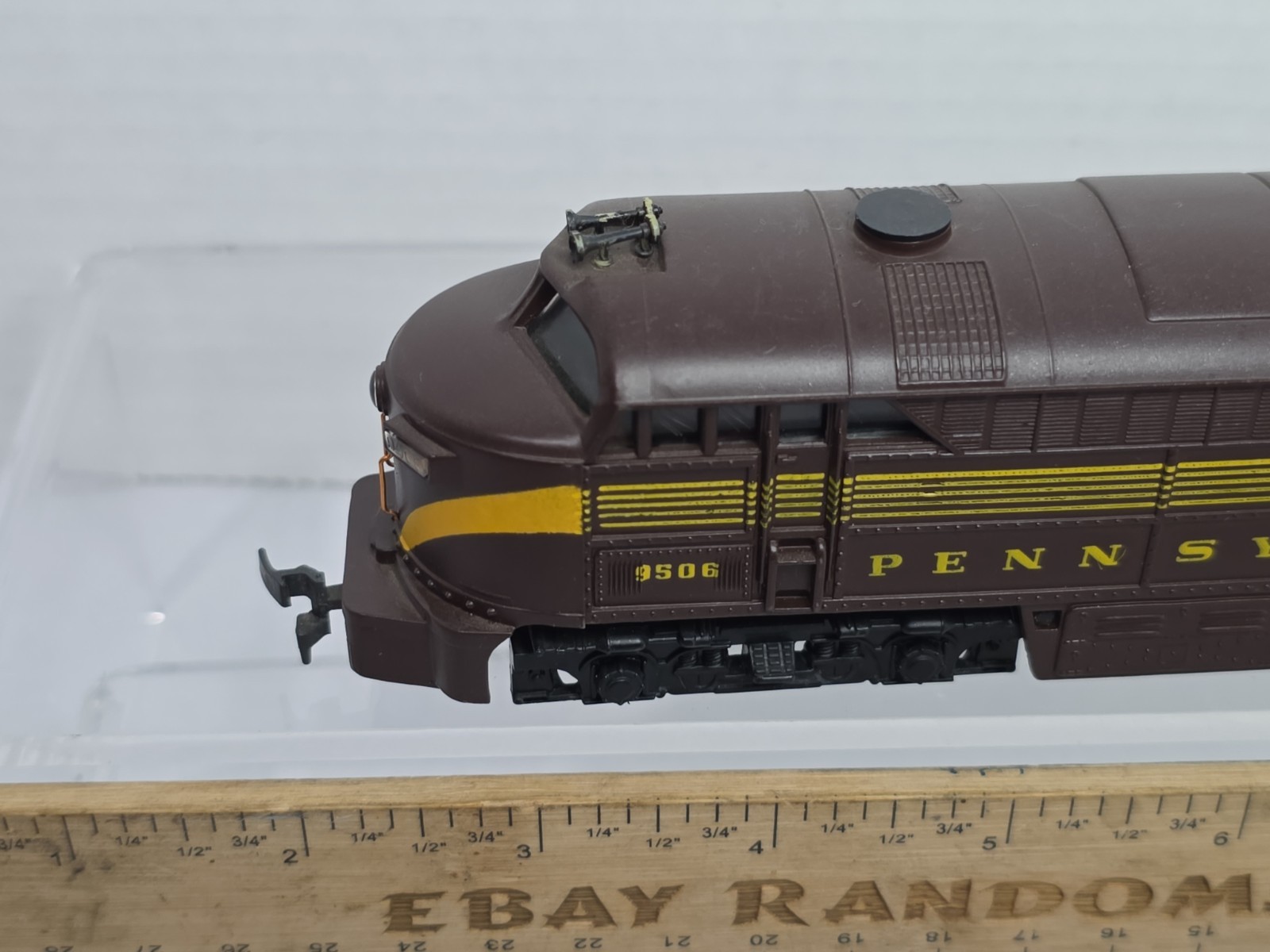 AHM HO Scale Dummy Pennsylvania PRR 9506 C-liner Diesel Loco Need Rear Coupler