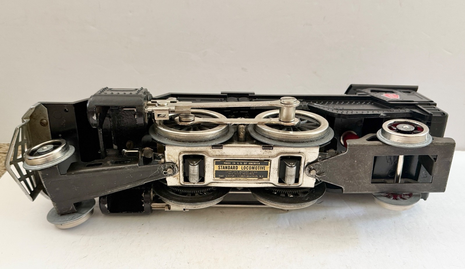 Lionel Standard Gauge 1835E Locomotive & 1835W Tender Reconstructed/Restored