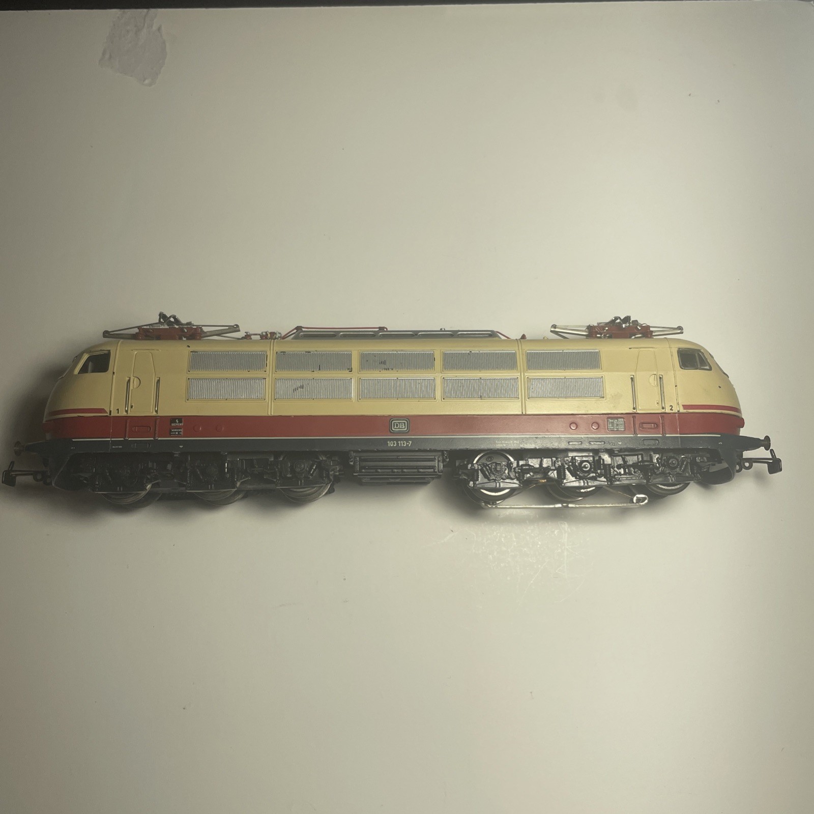 Marklin HO Scale 3054 DB Deutsche Bahn E103 113-7 Electric Locomotive TESTED