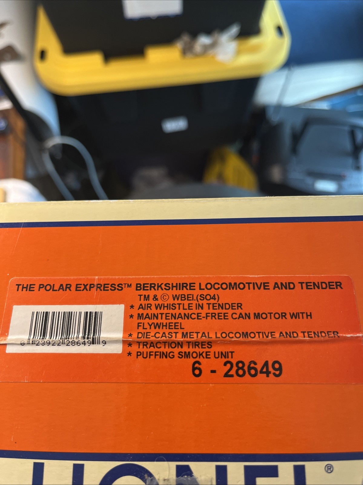 Lionel 6-28649 O Polar Express 2-8-4 Berkshire Steam Locomotive & Tender #1225
