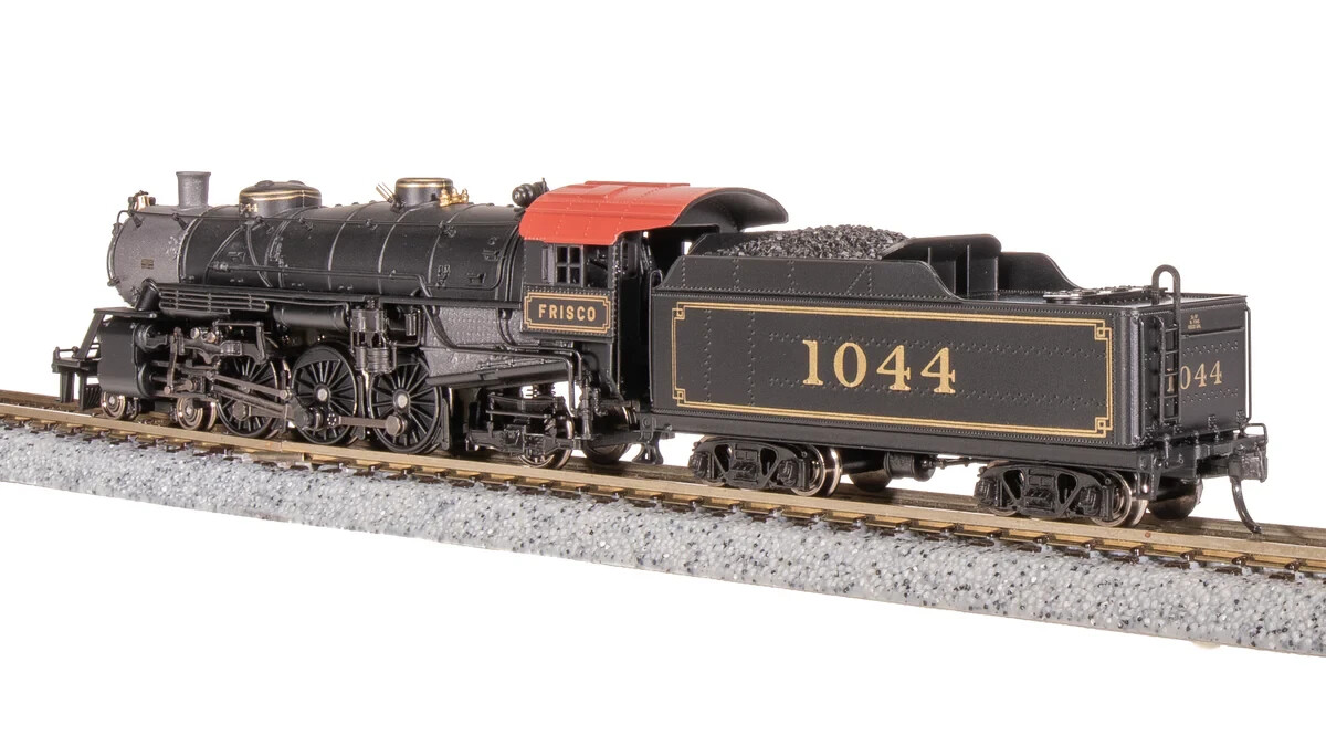 Broadway Limited N Scale ~ Frisco SLSF #1044 ~ USRA 4-6-2 ~ DC DCC Sound ~ 8005