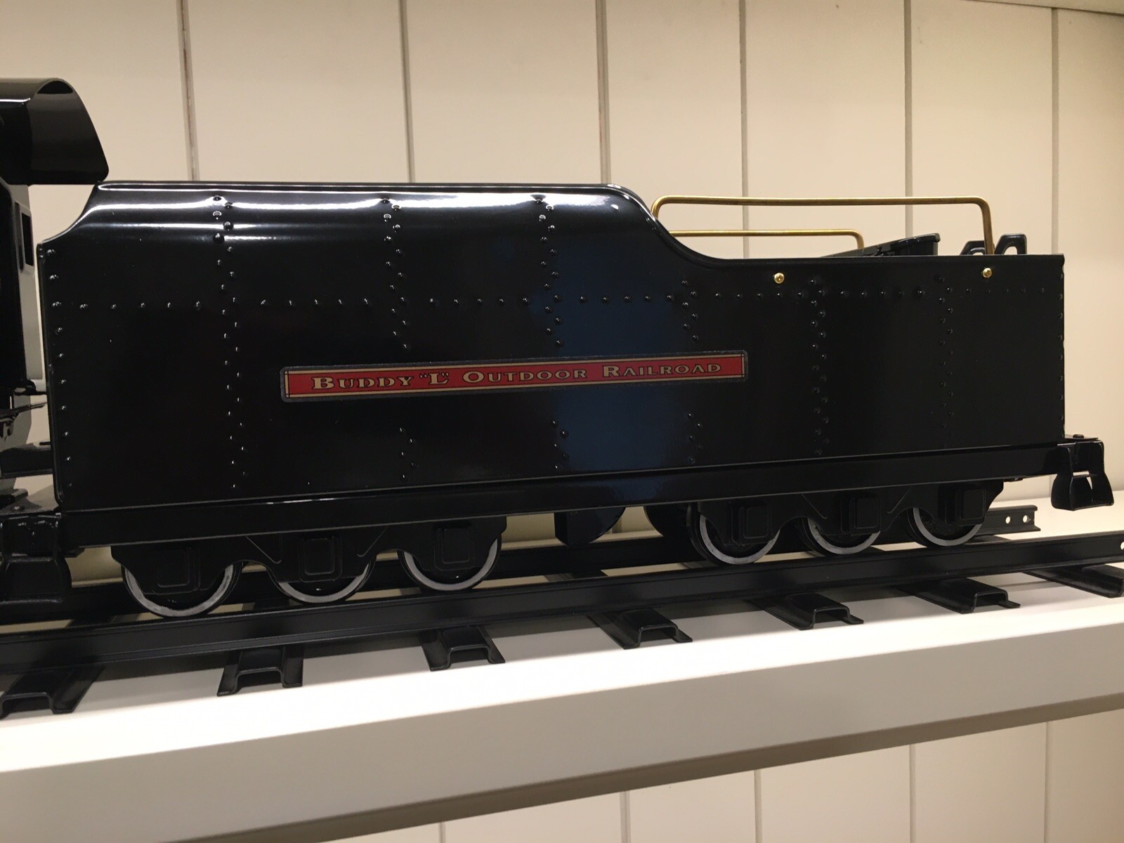 Reproduction Buddy-L Hudson Engine & Tender (6 wheels). ( 3 Separate Boxes).