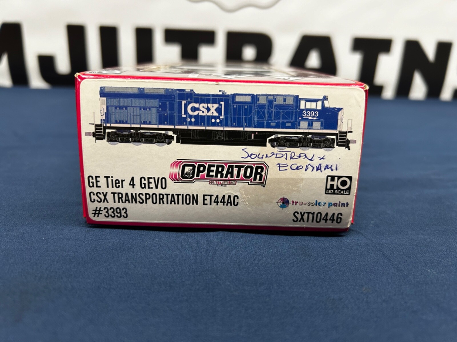 Scaletrains HO CSX Transportation #3393 ET44AC Diesel Engine DCC/Sound SXT10446