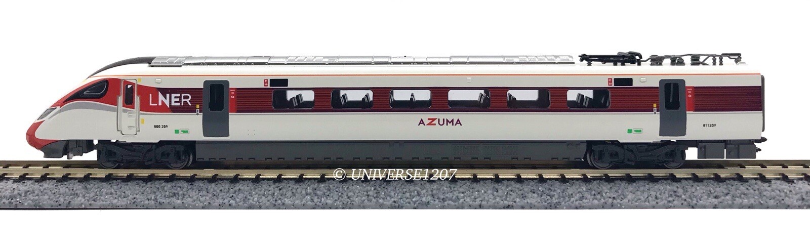 N Scale Kato 10-1674 Hitachi Class 800/2 LNER AZUMA 5-Car Set EMU Railcar BR IET
