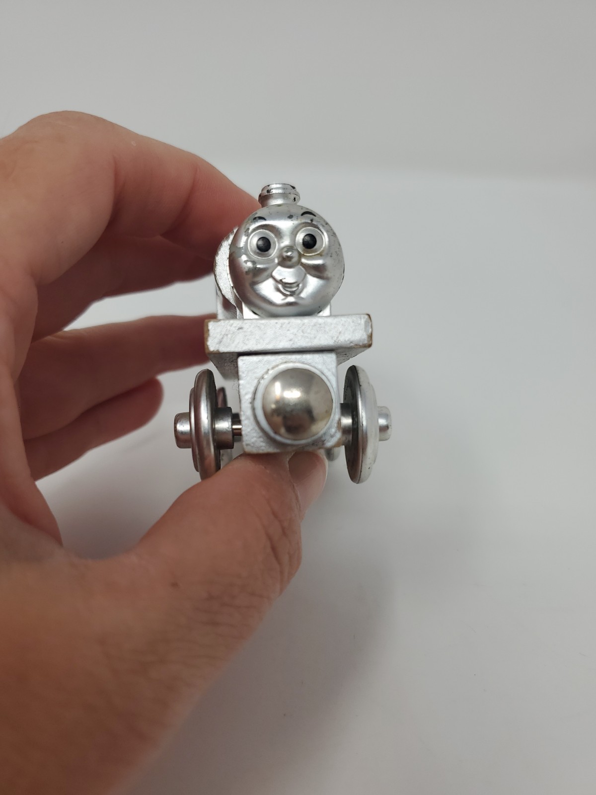Thomas & Friends Wooden Railway Silver Percy 60 Year Limited Edition 2003