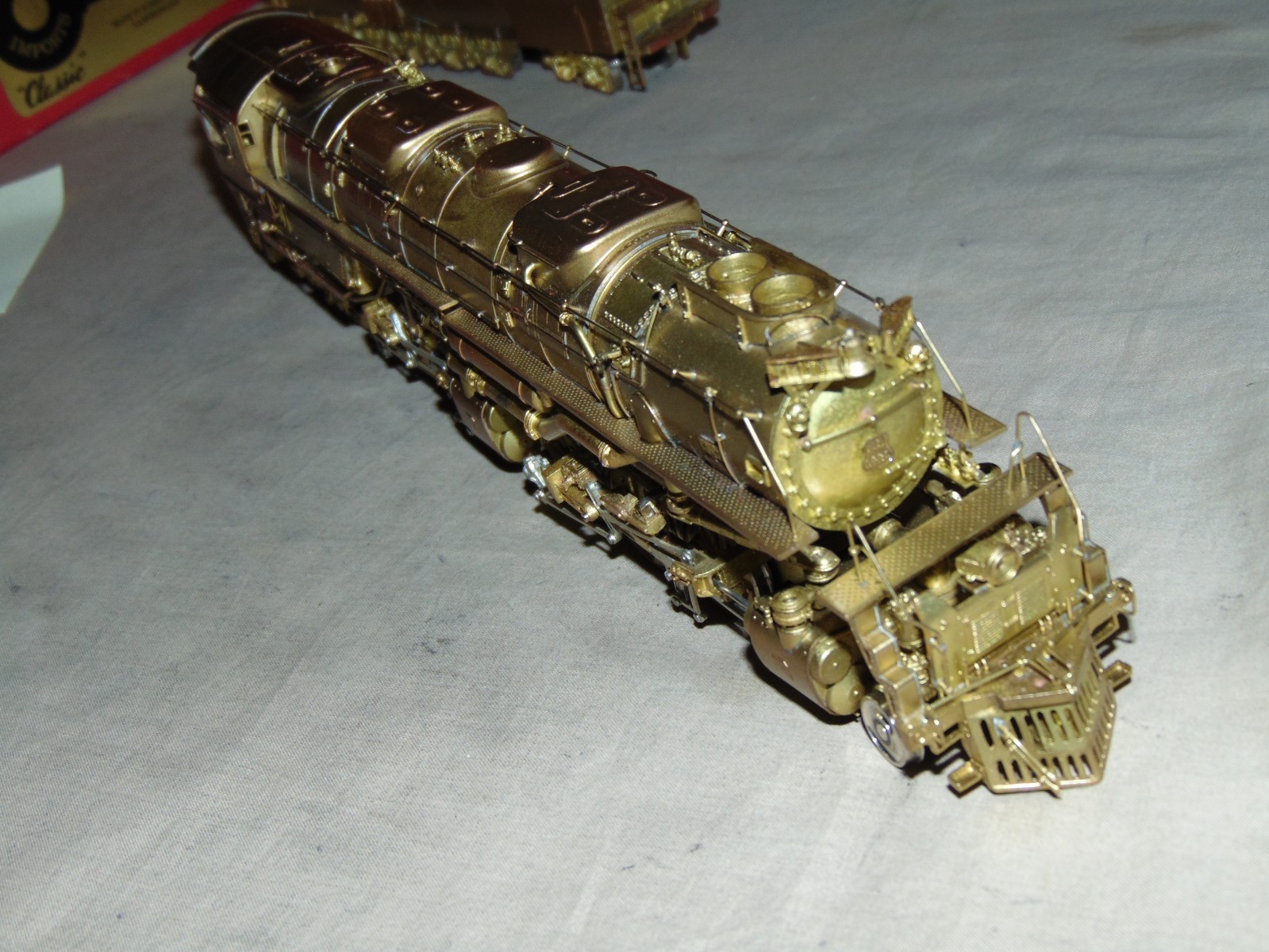 KEY IMPORTS HO BRASS 3985 4-6-6-4 UNPAINTED UNION PACIFIC CHALLENGER -LADDER OFF