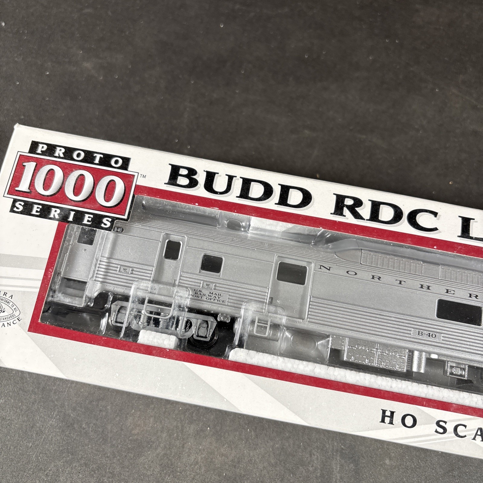 31245 PROTO 1000 RDC3 NORTHERN PACIFIC #B40 HO SCALE BUDD RDC LOCOMOTIVE NEW