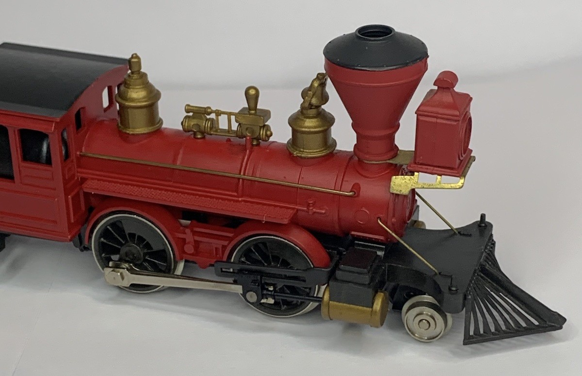 AHM Rivarossi HO Scale Bowker 2-4-0 Steam Loco & Tender KC.St.L.&C VTG Untested