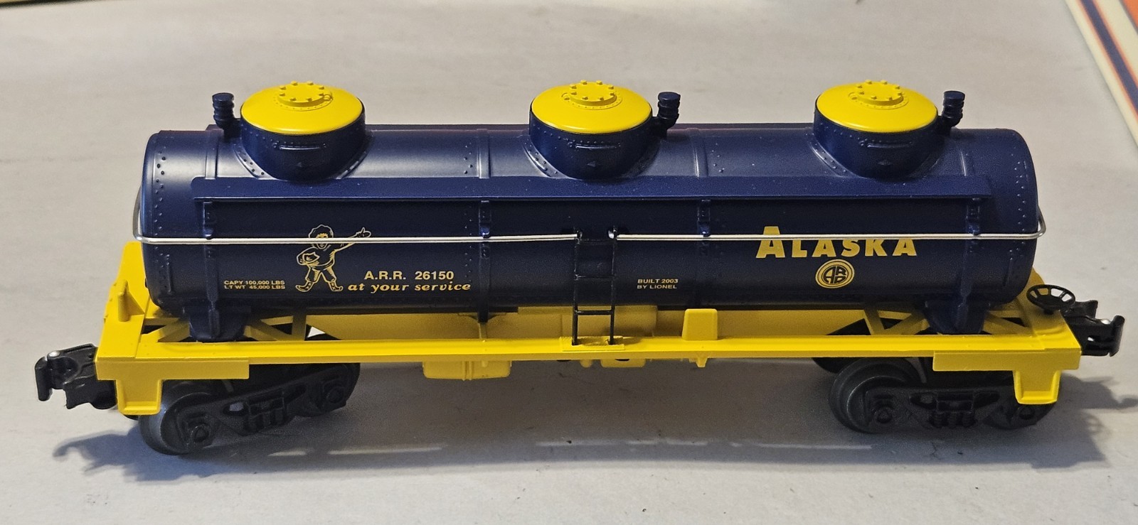 6 ALASKA Lionel Trains ~ Gondola, Bunk,3 Dome, Flatcar & 2 Caboose ~ XS229