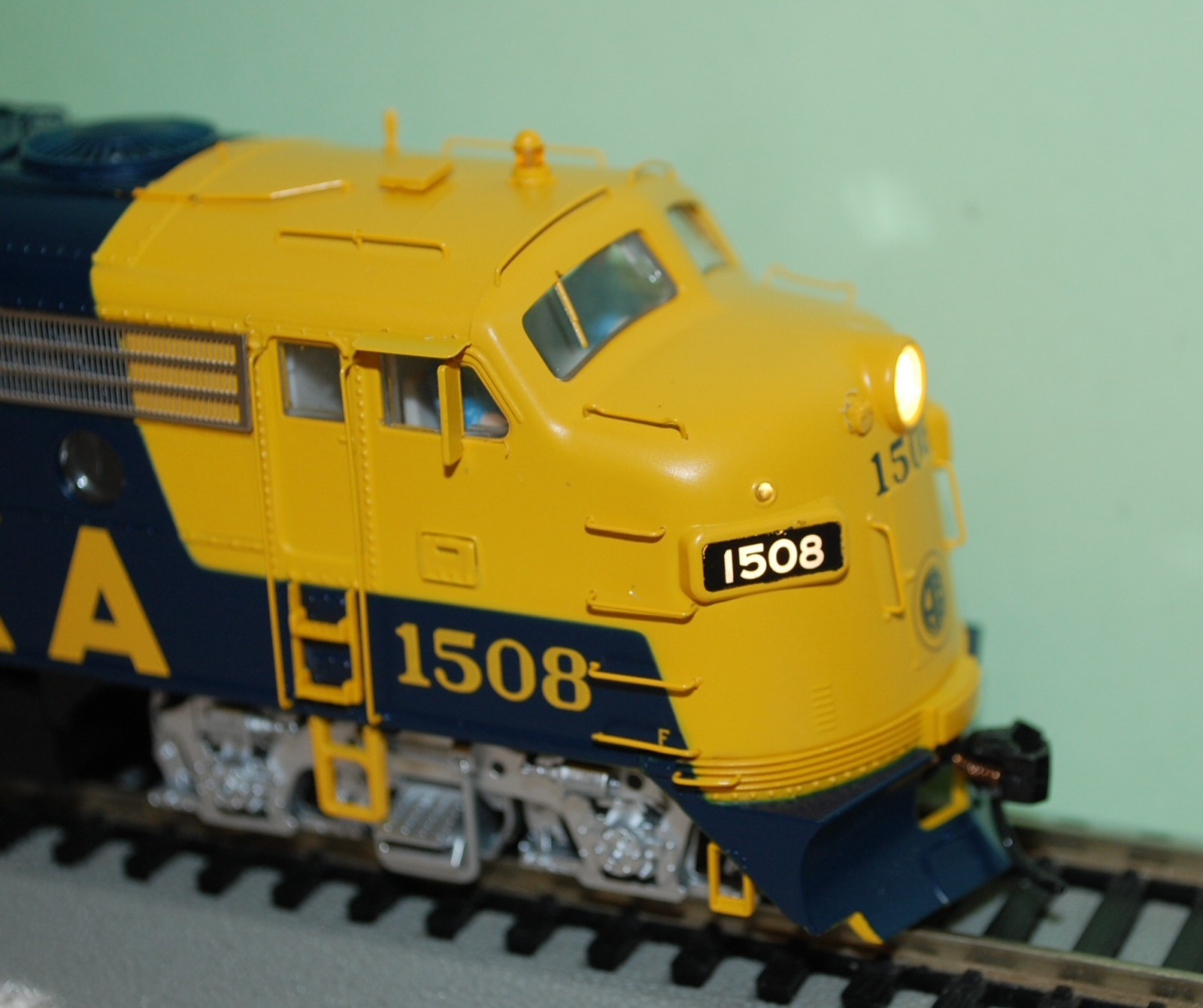 Walthers 920-40709 EMD F7A/B- Alaska Railroad #1508 & 1503 Tsunami Sound & DCC