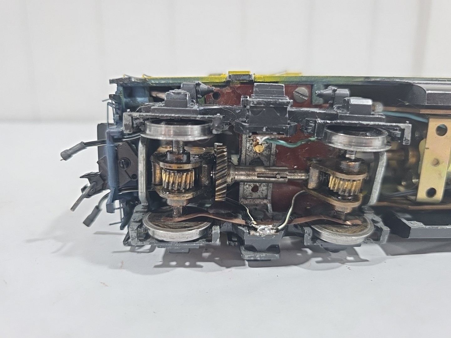 All Nation O Scale 2-Rail F-3 AB Diesel Loco DCC Sound ATSF Santa Fe Zinc Brass