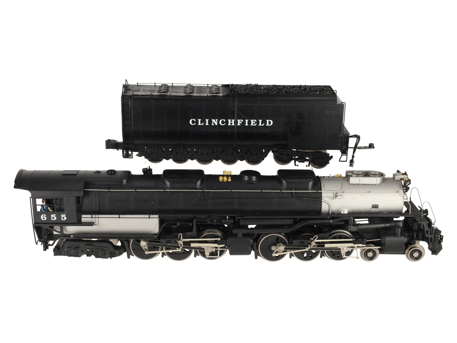 Williams O Brass Clinchfield Challenger BS O5 4-6-6-4 Steam Locomotive & Tender