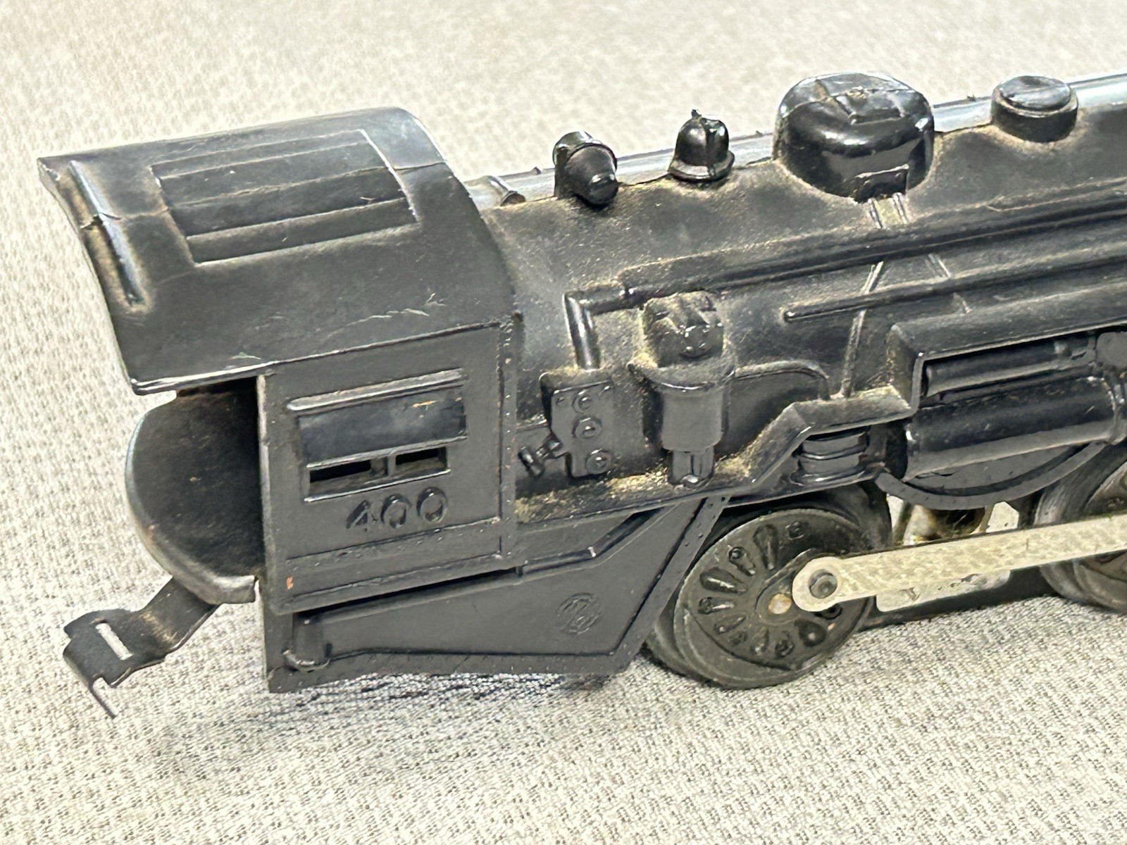 Marx O Gauge 1:48 Plastic Body 0-4-0 Steam Locomotive Train Engine