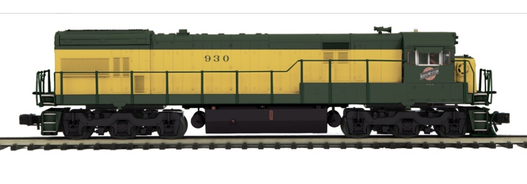 MTH PREMIER CHICAGO NORTHWESTERN GE U30C DIESEL ENGINE PS3! 20-20930-1 O SCALE