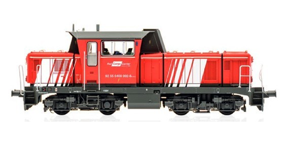Jägerndorfer 20602 Rh2068.060, Traffic Red, Rail Cargo SOUND Logo