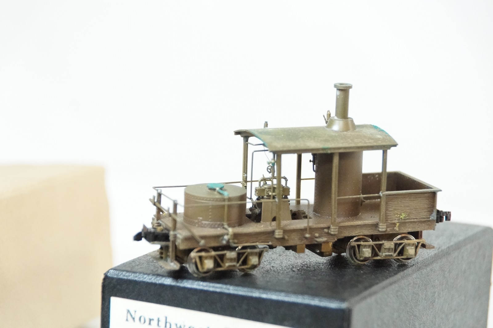NORTHWEST SHORT LINE CLASS A CLIMAX 12 TON Vertical BOILER LOCOMOTIVE Mint BOXED
