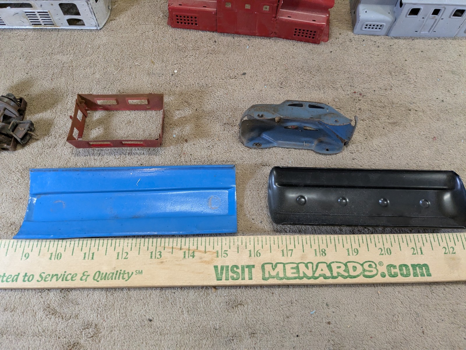 Lionel Marx & Others Prewar Locomotive Shells Body Pieces Only Mixed Lot Vintage