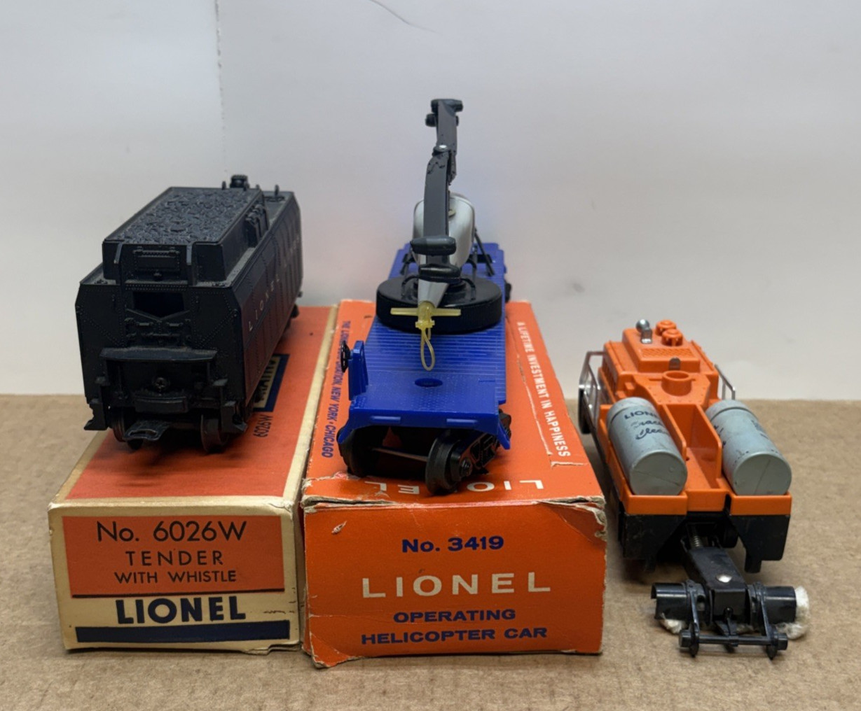 Vintage Lionel O Gauge Electric Trains Union Pacific Vintage Train Car Set