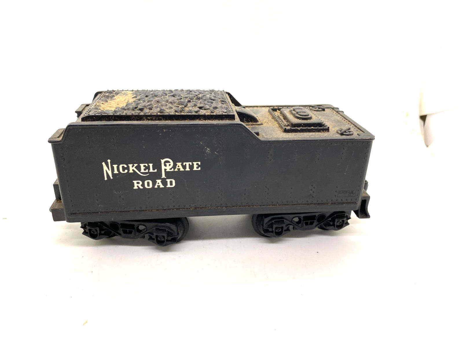 Vintage Lionel Nickel Plate Road Tender O Gauge Coal Car Black