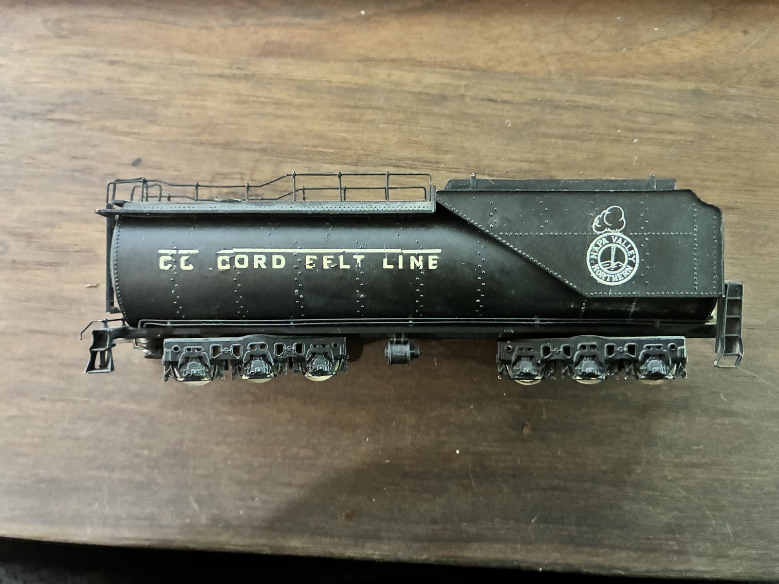 Tenshodo HO Scale Tender Concord B. Line / C.C. Cord Belt Line Napa Valley Used