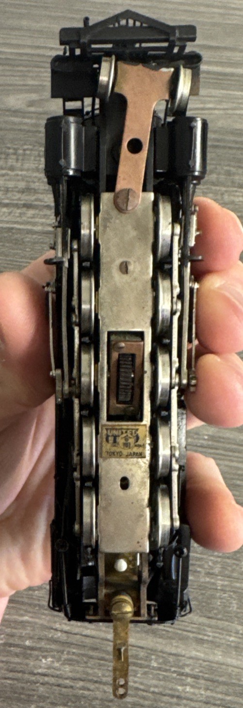 Pacific Fast Mail HO Brass Decapod FRISCO 2-10-0 Russian Painted Black & Tested!