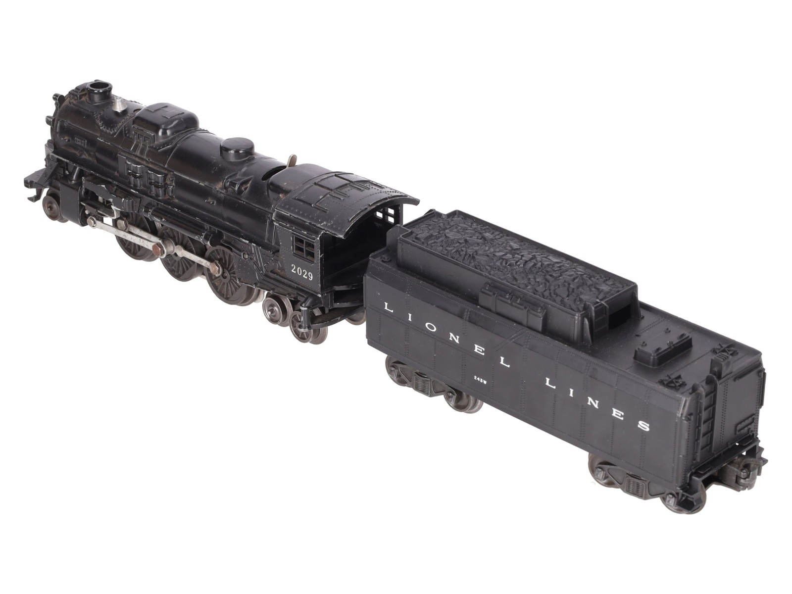 Lionel 2029 Vintage O 2-6-4 Diecast Steam Locomotive w/234W Tender