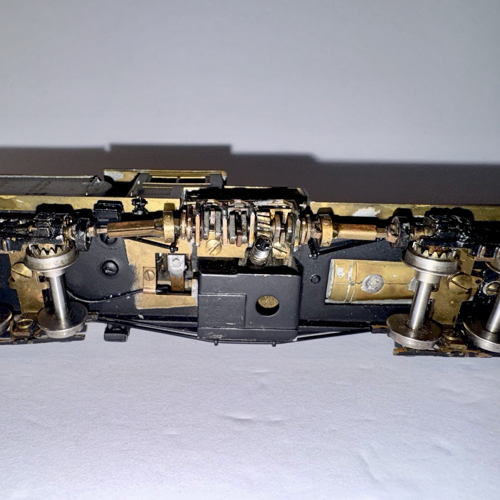 HO UNITED 2-TRUCK SHAY CLASS B GEARED LOGGING LOCOMOTIVE BRASS VINTAGE PFM???
