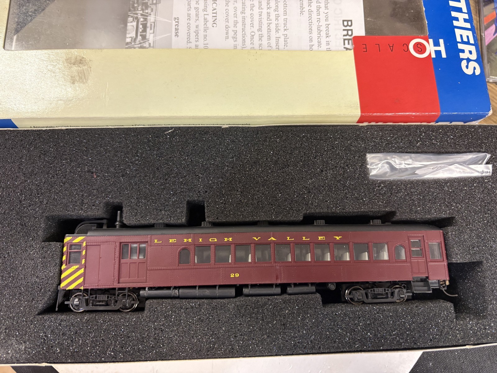 DCAS- Walthers 932-62812 HO Scale LEHIGH VALLEY EMC Gas Electric NOS MINT