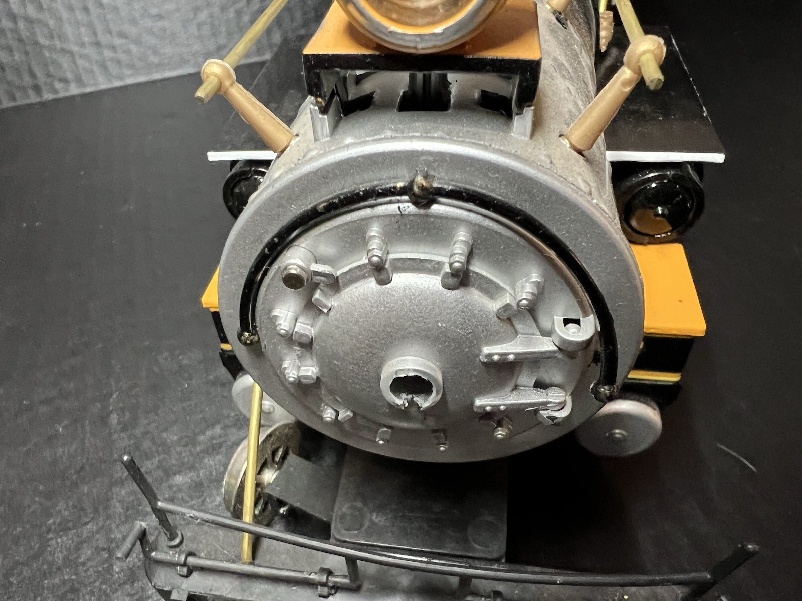 Vintage Steam Locomotive Model No. 177 – Large Display Train