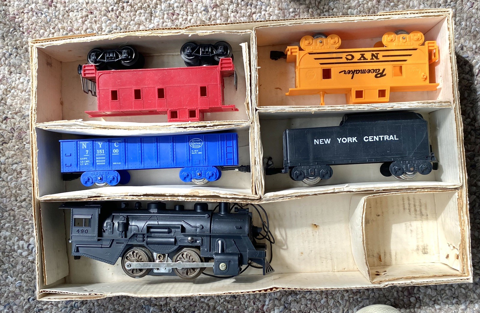 Vintage Marx Train Set Model 4205 in Great Shape with Box No Track