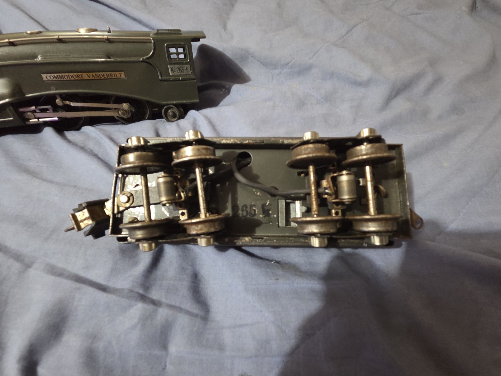 Lionel 265-E Commodore Vanderbilt 1936-1937 AS IS