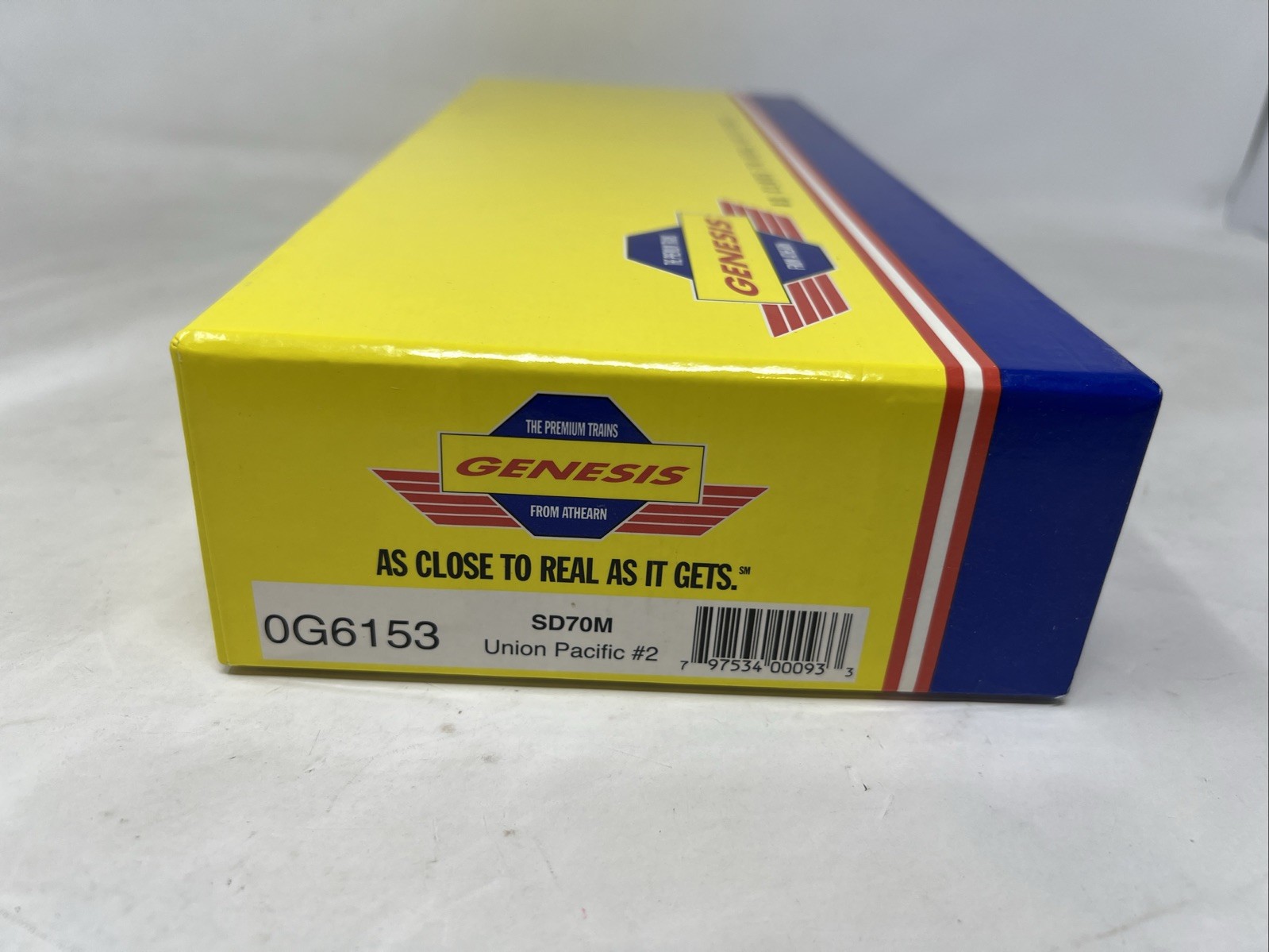 GENESIS HO SCALE 0G6153 UNION PACIFIC SD70M DIESEL ENGINE #4165