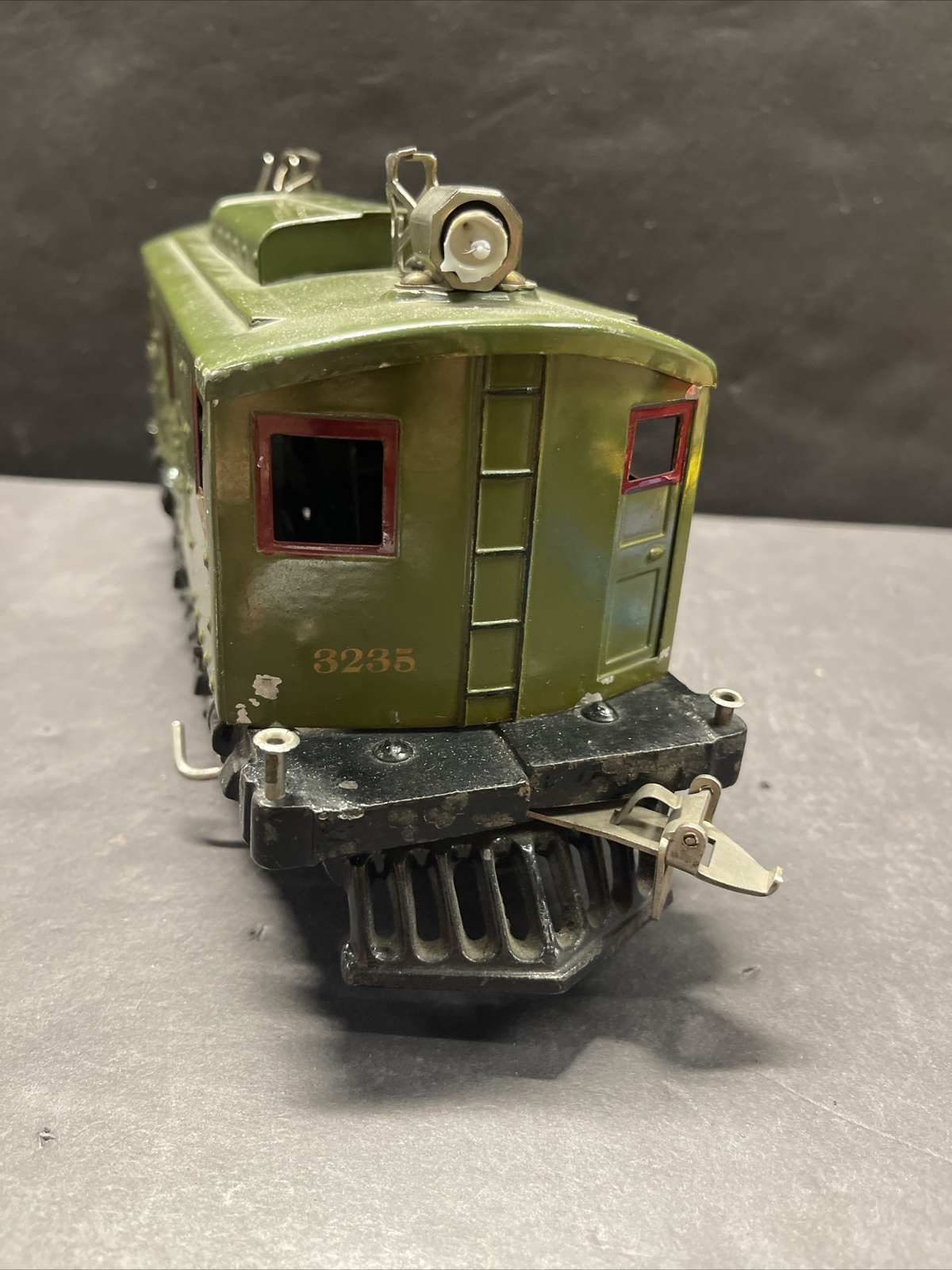 Ives Railway Line Electric Locomotive 3235 Standard Gauge Olive Green