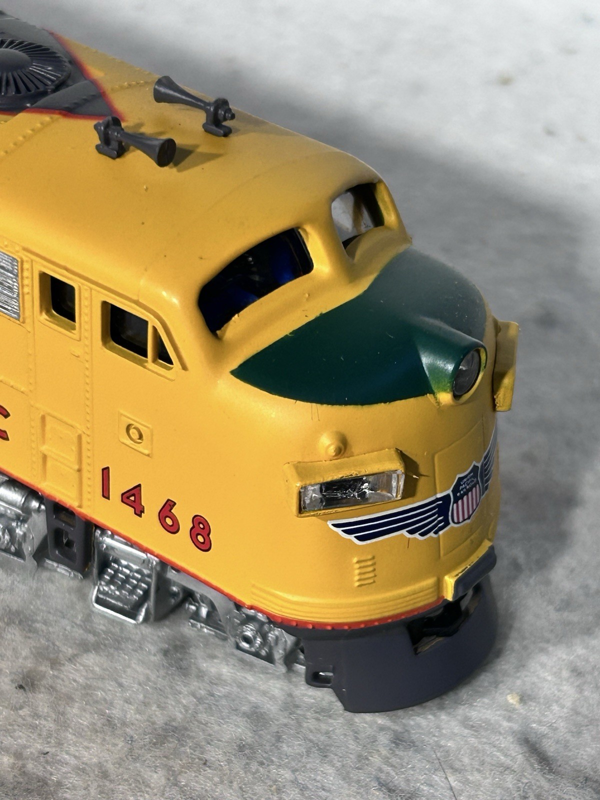 Beautiful Bachman Plus Union Pacific RR F-7A Locomotive HO