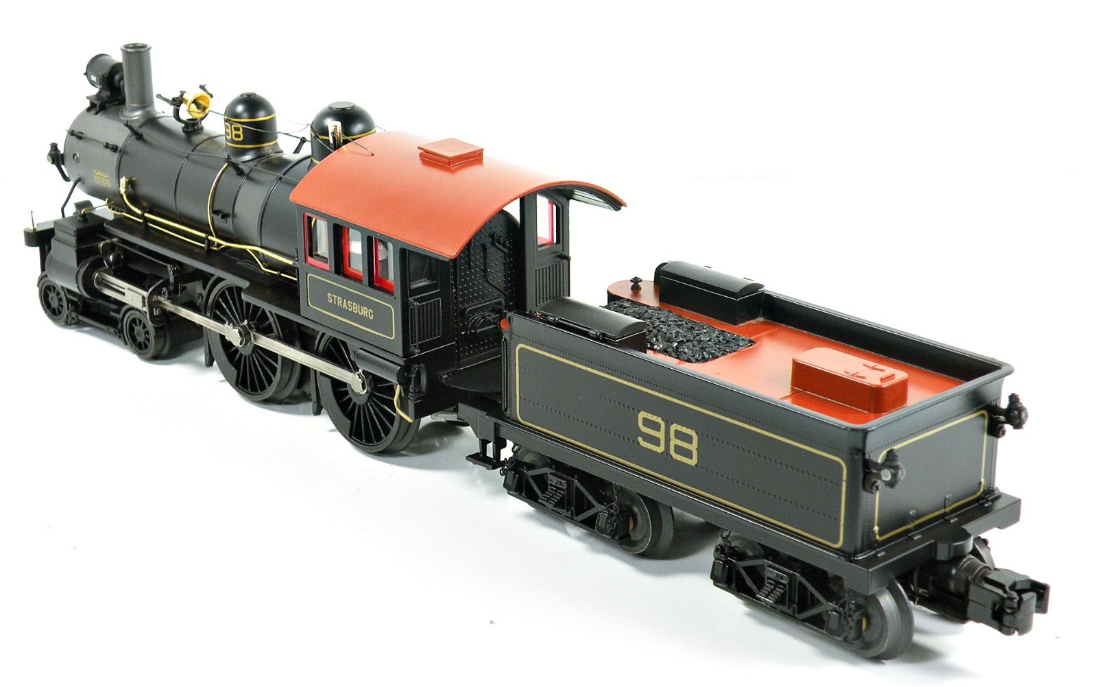 MTH 20-3783-1 Strasburg 4-4-0 General w/ ProtoSound 3.0 LN