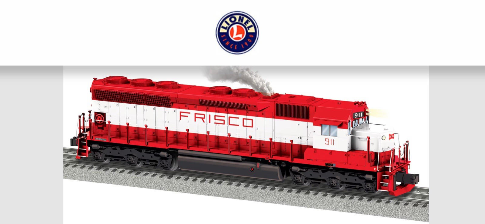 LIONEL FRISCO LEGACY SD45 DIESEL LOCOMOTIVE ENGINE #911 “O” GAUGE 2433561 NEW