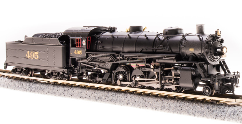 BROADWAY LIMITED 5982 N USRA Light Mikado SAL #495 Paragon3 Sound/DC/DCC
