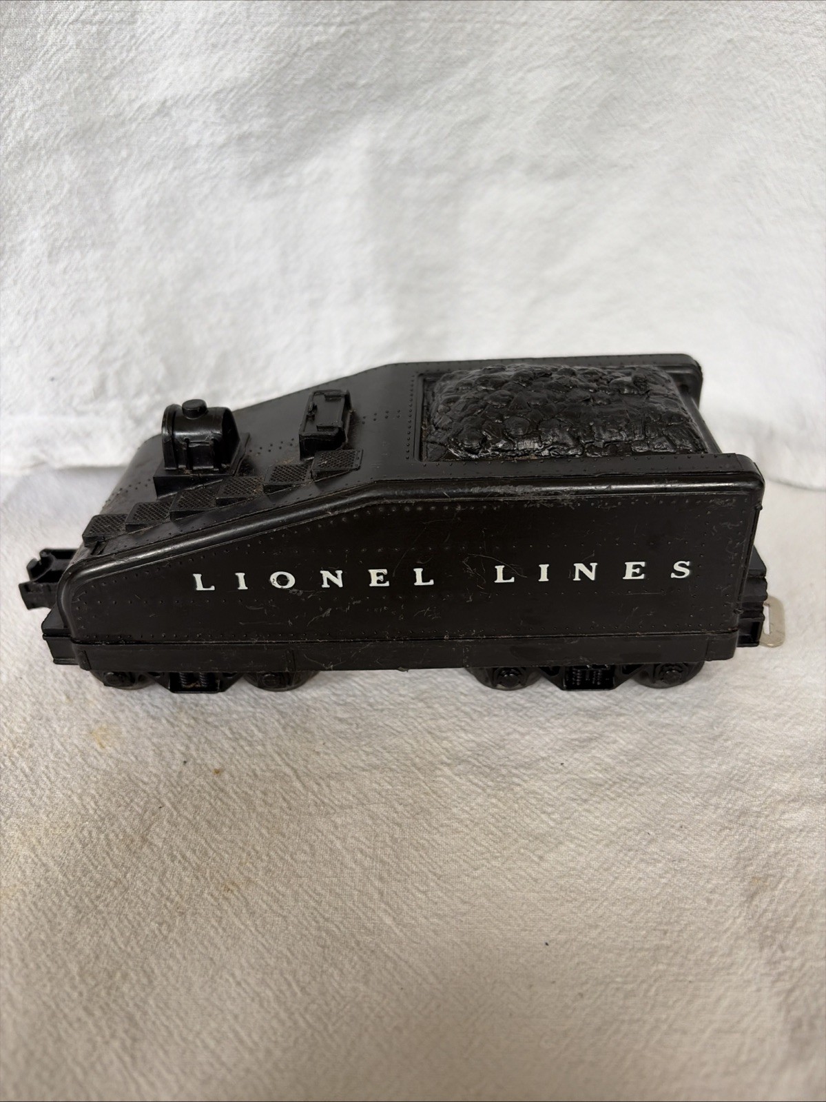 Vintage Lionel Postwar “Lionel Lines” Plastic Slope-Back Tender