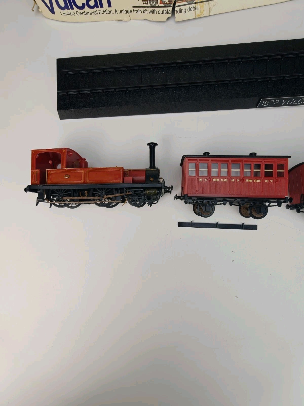 Entex 1872 Vulcan Limited Centennial Edition 1/45 Scale Train Model Built READ