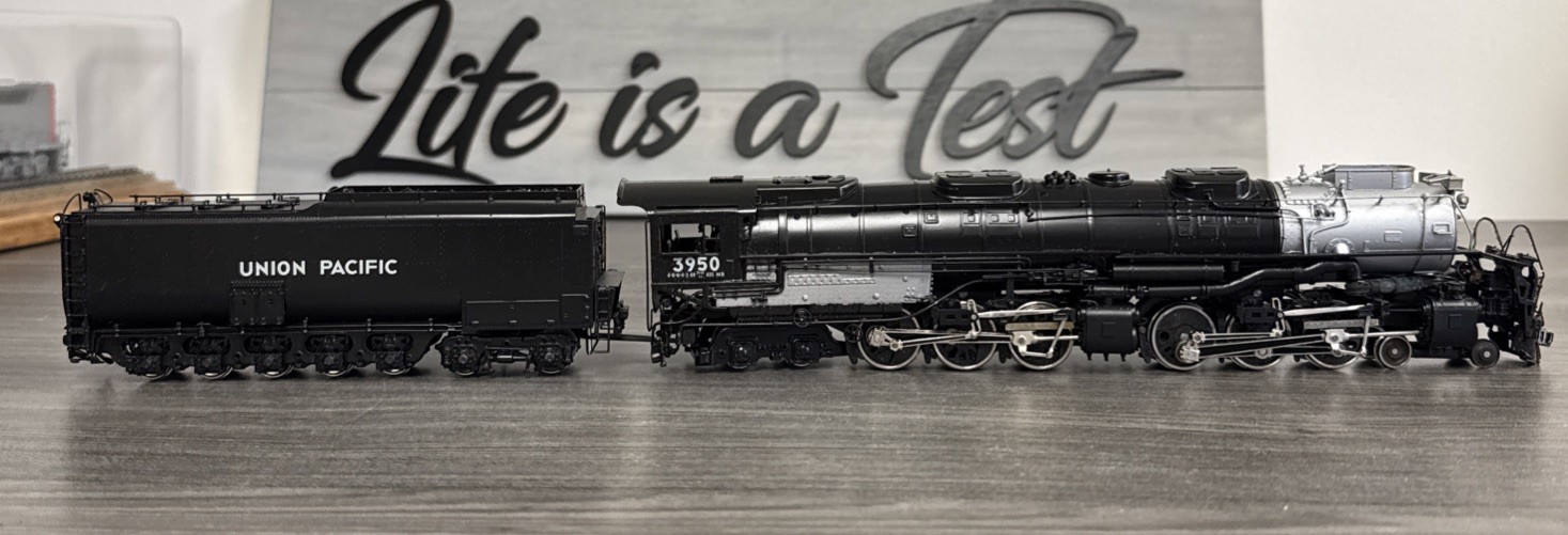 Tenshodo by PFM #114 HO Brass 4-6-6-4 Challenger Union Pacific #3950 DNR & Used!
