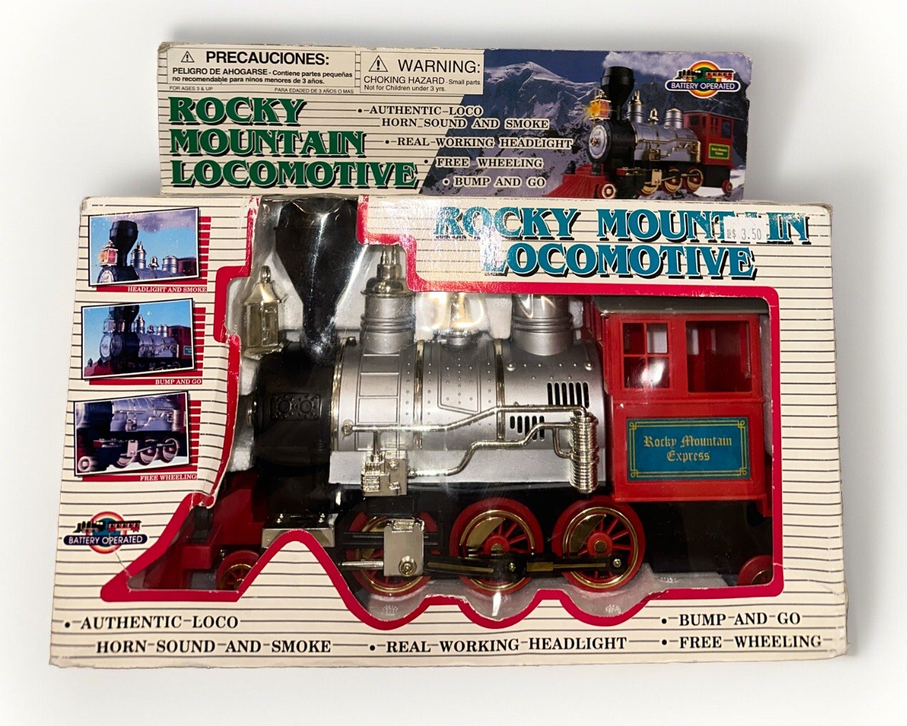 JDY Inc Rocky Mountain Locomotive Original Box C-9