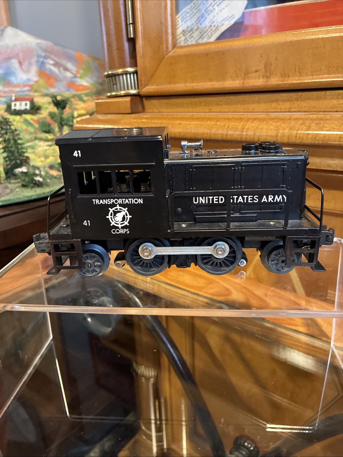 ~Near Mint~Lionel Postwar #41 Army Switcher! High Grade C8