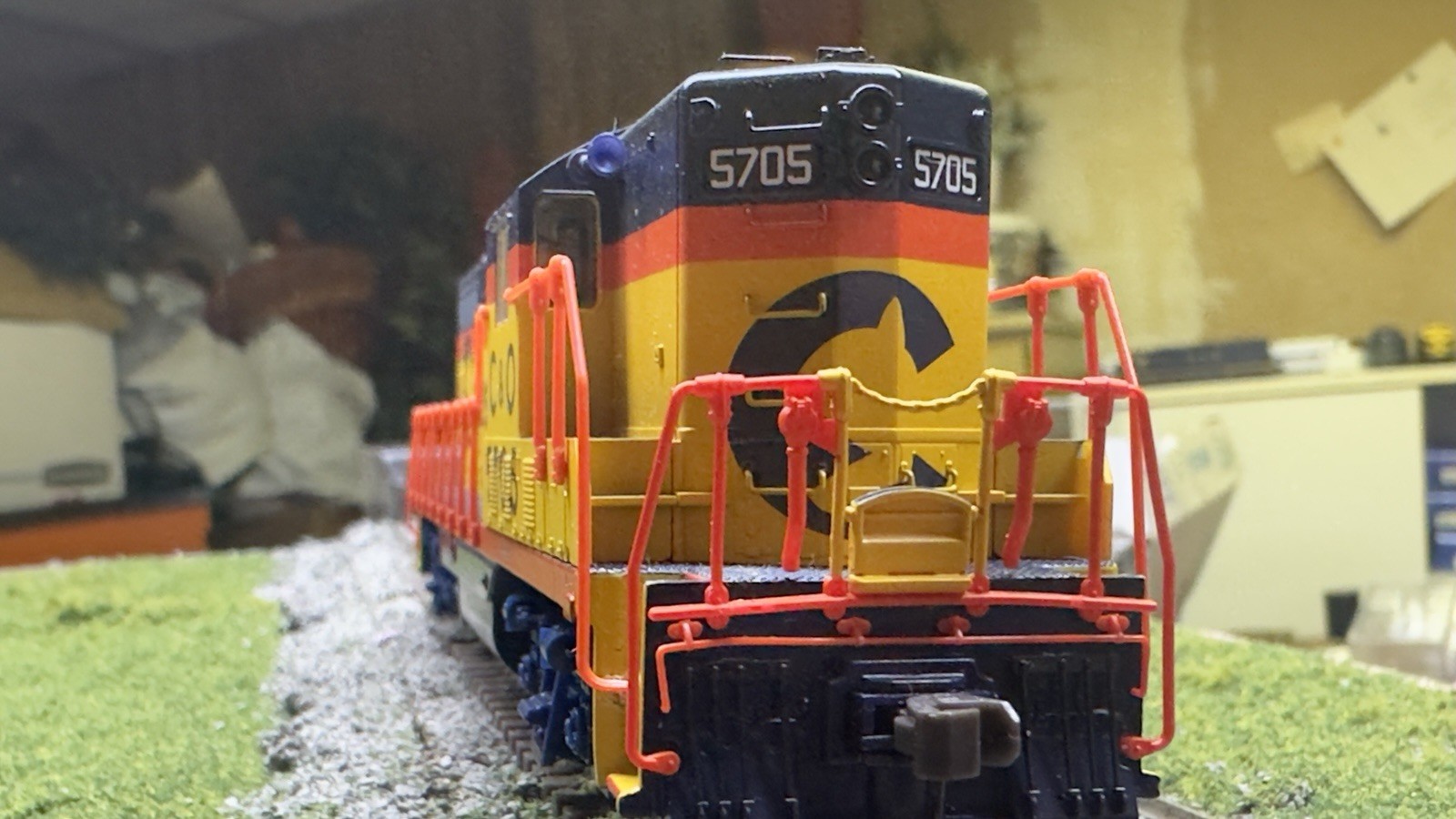 Atlas Classic Series HO Chessie C&O B&O GP7 #5705 RARE